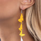 Haphazard Headliner - Yellow - Paparazzi Earring Image