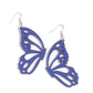 WING of the World - Blue - Paparazzi Earring Image