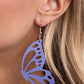 WING of the World - Blue - Paparazzi Earring Image
