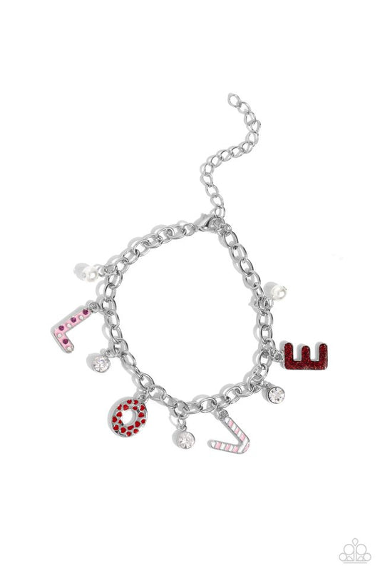 Lovestruck Leisure - Red - Paparazzi Bracelet Image