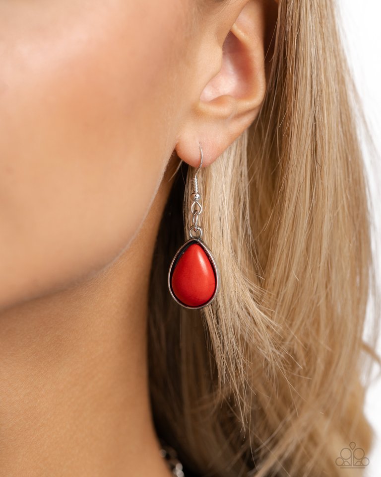 Rustic Remix - Red - Paparazzi Necklace Image