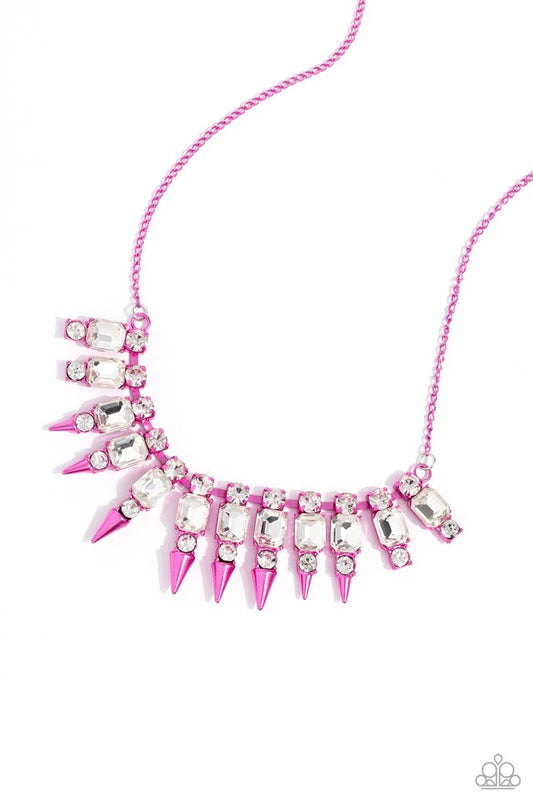 Punk Passion - Pink - Paparazzi Necklace Image