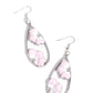 Airily Abloom - Pink - Paparazzi Earring Image
