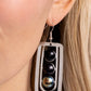 Layered Lure - Black - Paparazzi Earring Image