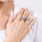 Polished Pageant - Black - Paparazzi Ring Image