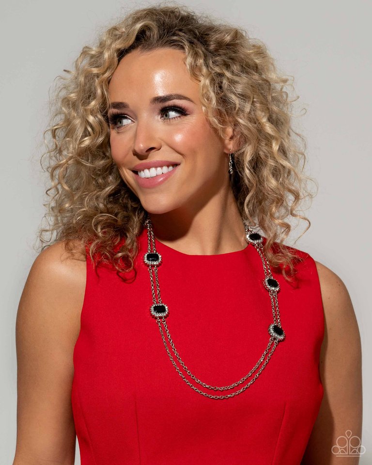 Pocketful of Sunshine - Black - Paparazzi Necklace Image