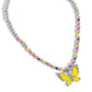 Vibrant Flutter - Yellow - Paparazzi Necklace Image