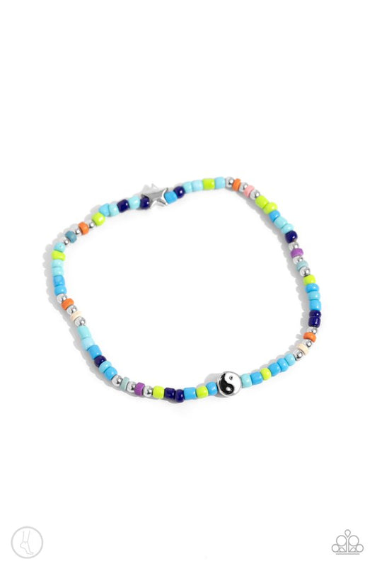 Seize the Shapes - Blue - Paparazzi Bracelet Image