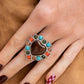 Desertscape Decadence - Brown - Paparazzi Ring Image