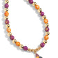 Speckled Story - Orange - Paparazzi Necklace Image