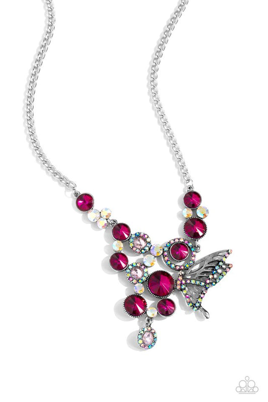 As Luck Would HALF It - Pink - Paparazzi Necklace Image