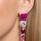 Cascading Casanova - Pink - Paparazzi Earring Image