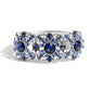 Shimmering Solo - Blue - Paparazzi Bracelet Image