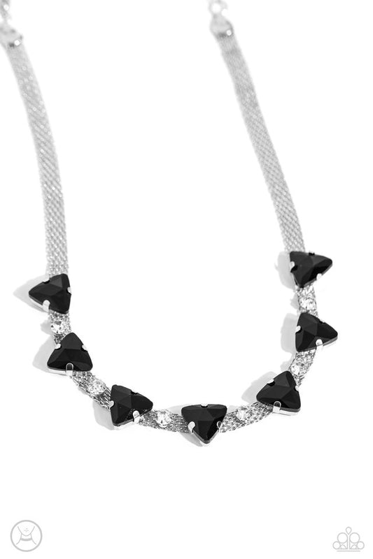 Strands of Sass - Black - Paparazzi Necklace Image