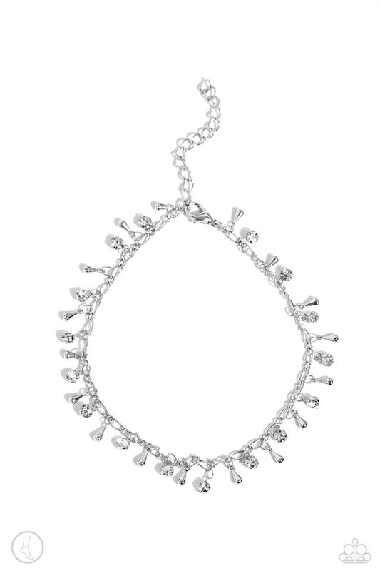 Sprinkled Selection - White - Paparazzi Bracelet Image