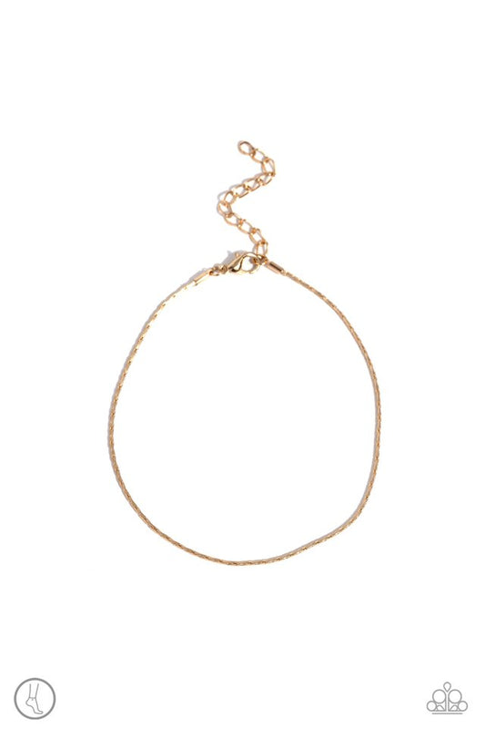 High-Tech Texture - Gold - Paparazzi Bracelet Image