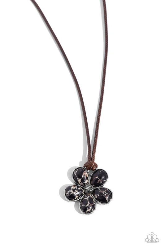 Budding Badlands - Black - Paparazzi Necklace Image