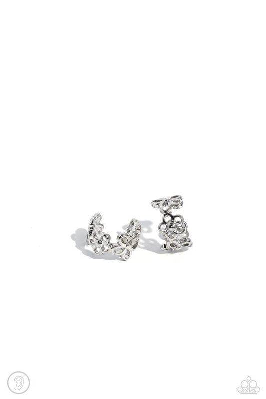 Daisy Debut - Silver - Paparazzi Earring Image