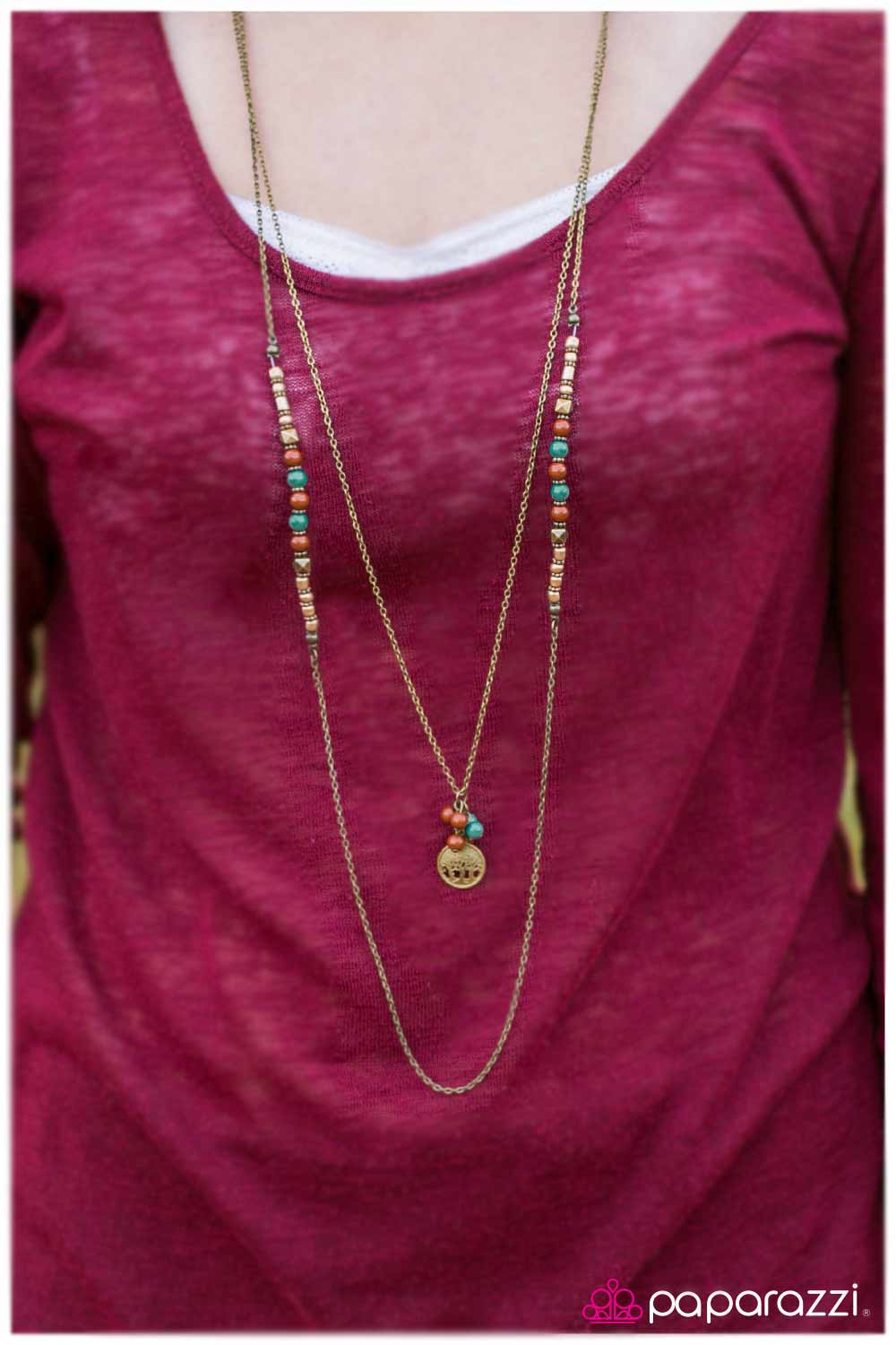Paparazzi Necklace ~ In This Neck of The Woods - Multi