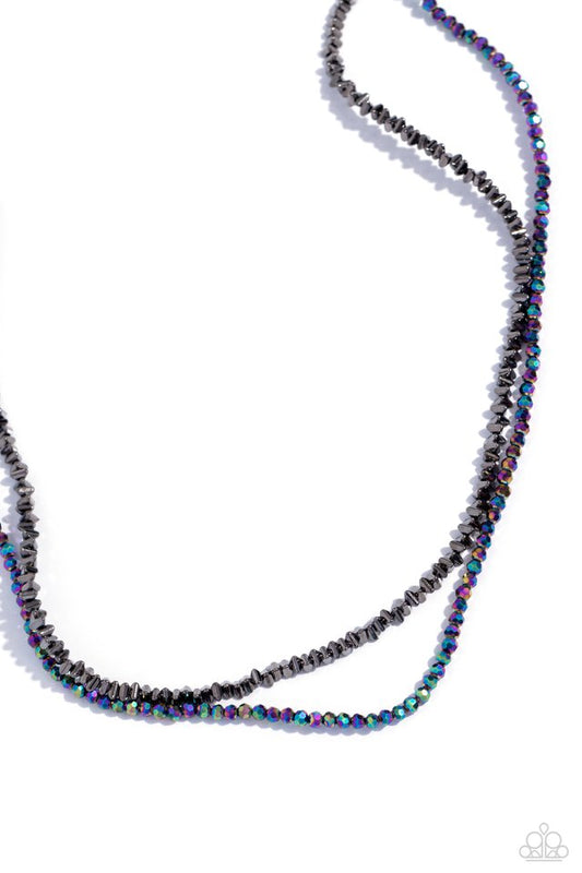 White-Collar Week - Black - Paparazzi Necklace Image