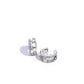 Dont Sweat The Small CUFF - White - Paparazzi Earring Image