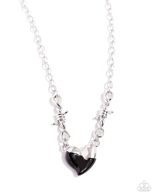 Trendy Tribute - Black - Paparazzi Necklace Image