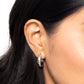 Perceptive Polish - White - Paparazzi Earring Image