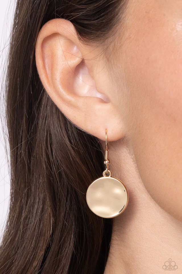 Tassel Tenure - Gold - Paparazzi Necklace Image