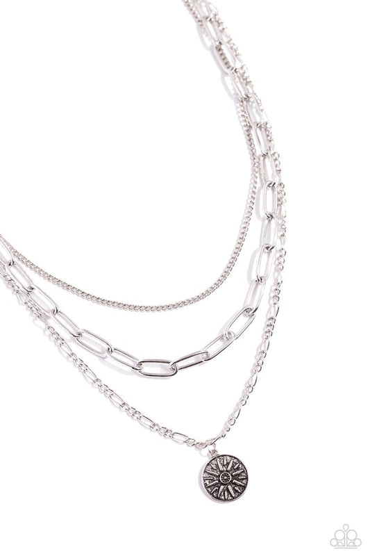 Appointed Artistry - Silver - Paparazzi Necklace Image