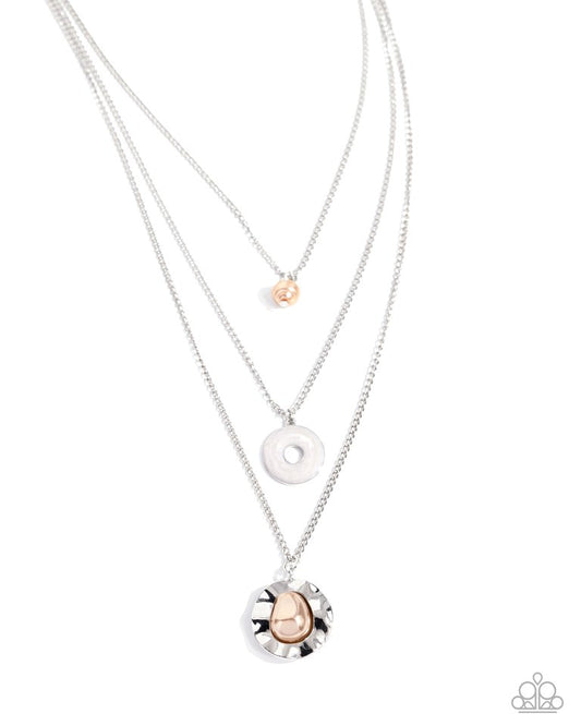 Refined Reaction - Brown - Paparazzi Necklace Image