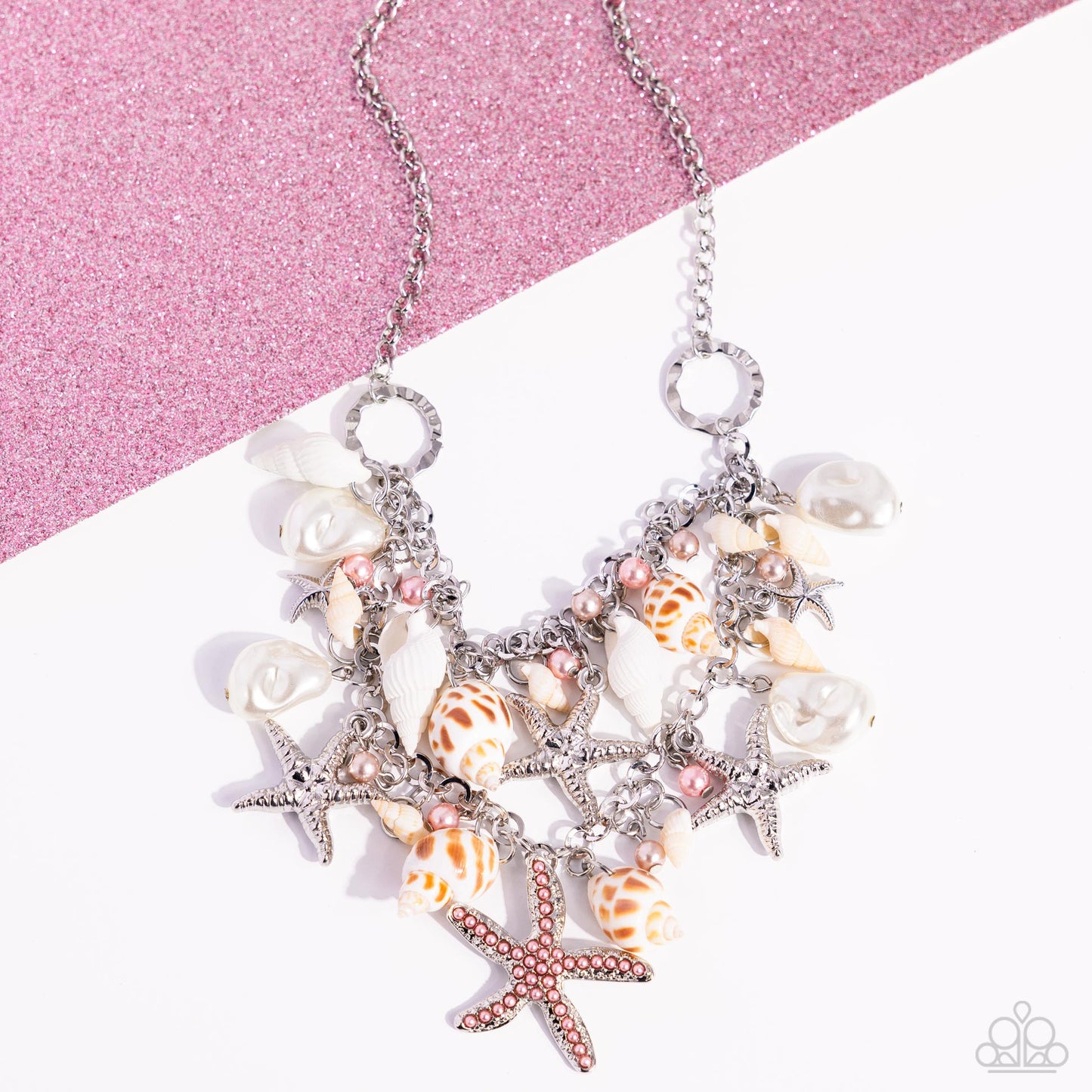 Paparazzi Necklace ~ Seashell Shanty - Multi
