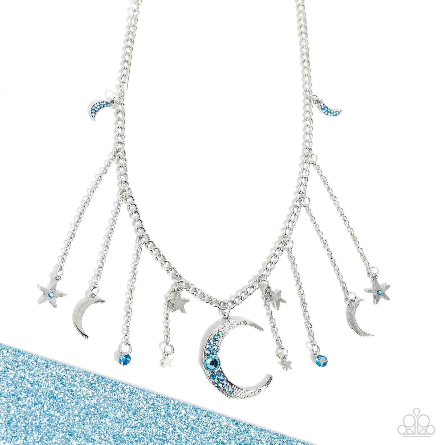 Paparazzi Necklace ~ Stellar Selection - Blue