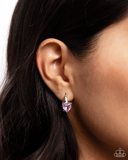 High Nobility - Pink - Paparazzi Earring Image