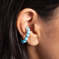 Southwestern Spiral - Blue - Paparazzi Earring Image