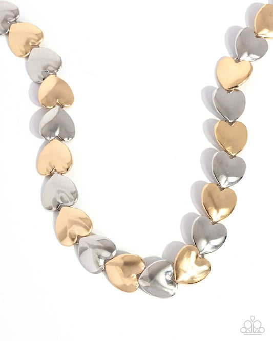 Heirloom Hearts - Multi - Paparazzi Necklace Image