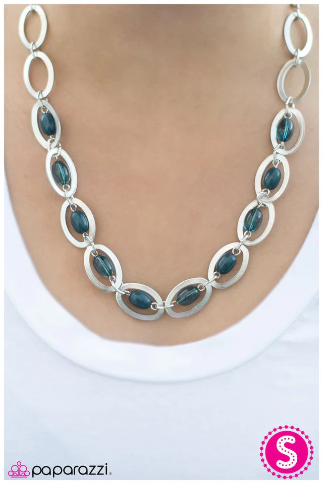 Collar Paparazzi ~ Supernatural - Azul