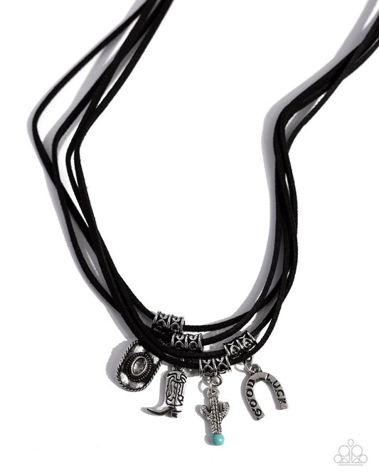 Southern Beauty - Black - Paparazzi Necklace Image