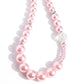 Crystal Class - Pink - Paparazzi Necklace Image