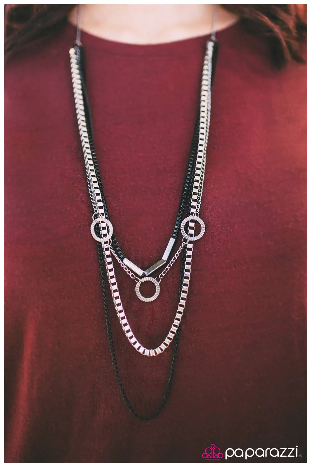 Collar Paparazzi ~ Go Go Gadget - Negro