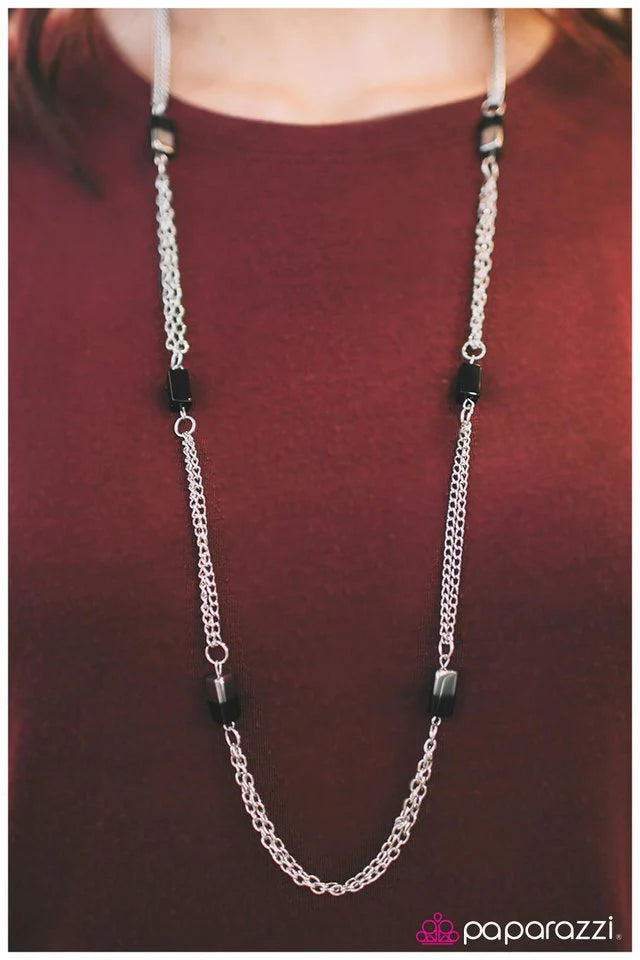 Collar Paparazzi ~ Midnight Mirage - Negro