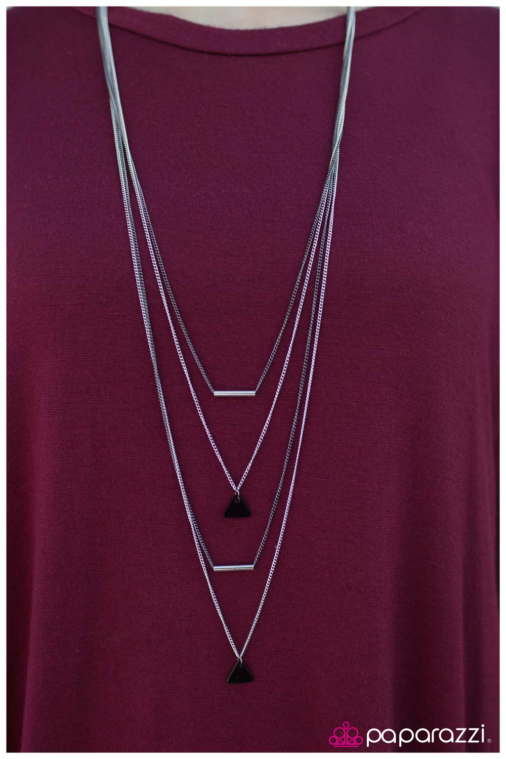 Collar Paparazzi ~ ¡Solo TRI y Stop Me! - Negro