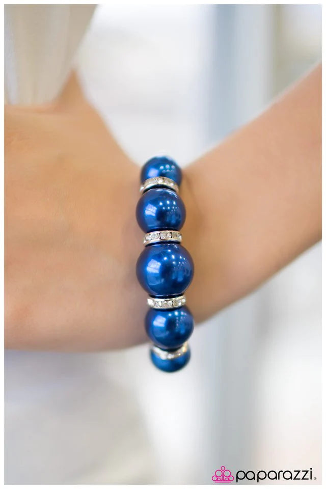 Pulsera Paparazzi ~ La Musa - Azul