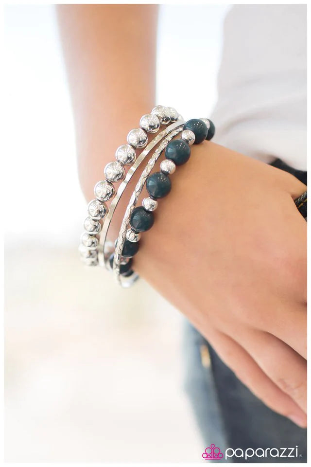 Paparazzi Bracelet ~ The Millennial -Blue