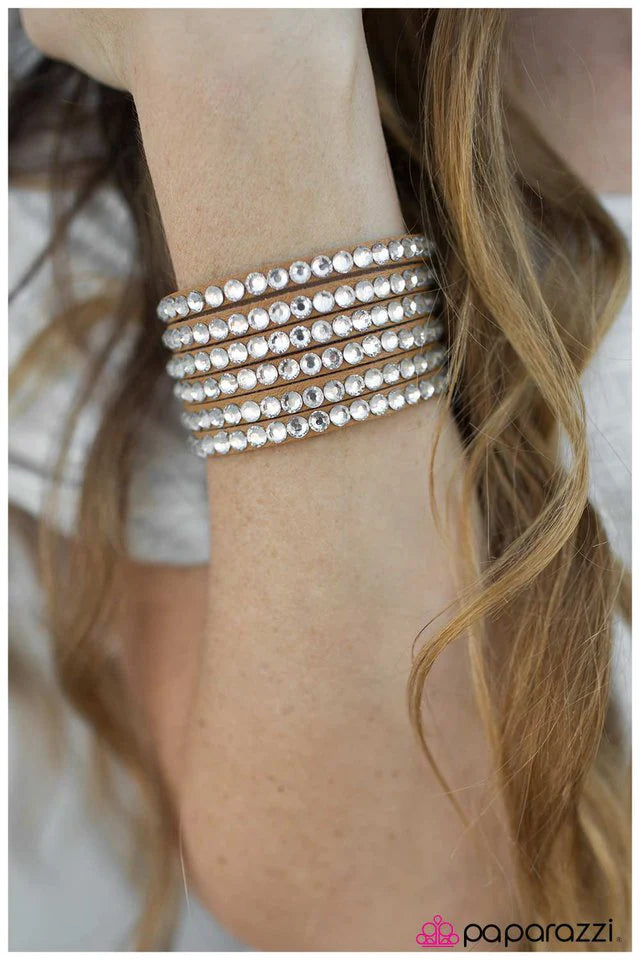 Paparazzi Bracelet ~ Ready To Rumble - Brown