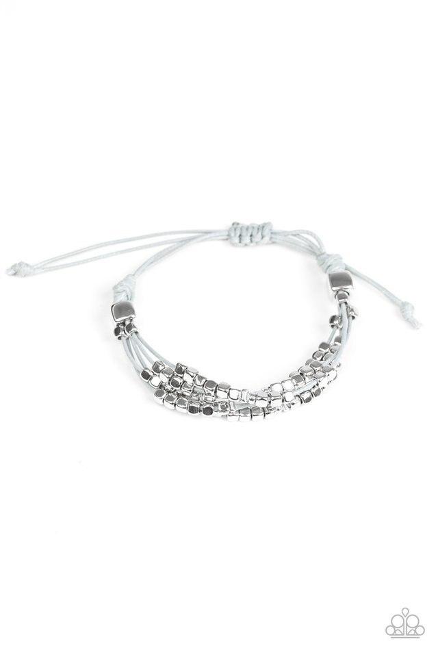 Paparazzi Bracelet ~ Modern Minimalism - Silver