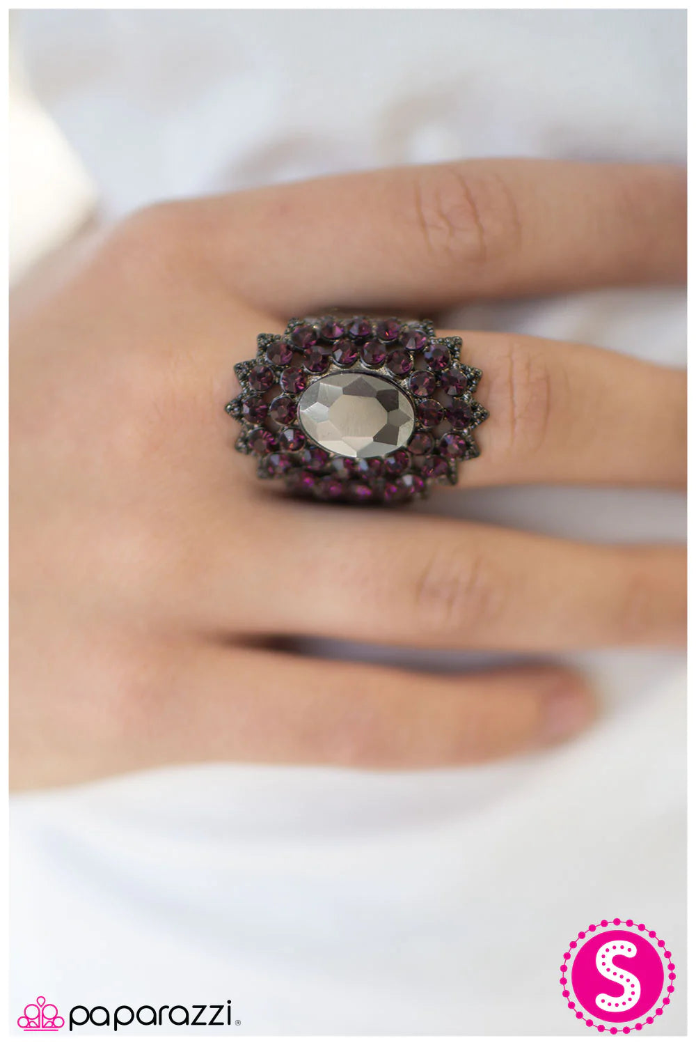 Paparazzi Ring ~ Loudmouth - Purple