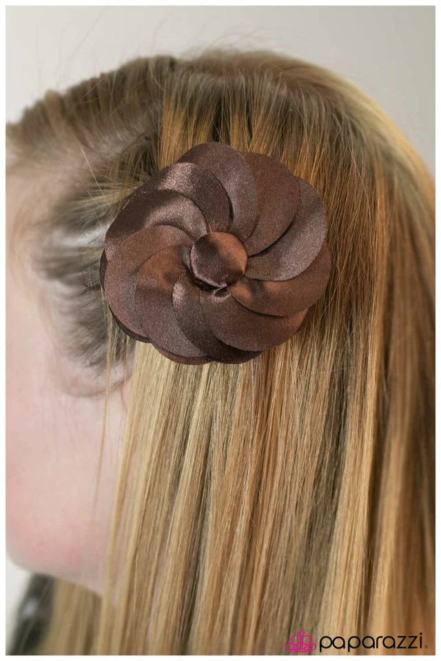 Paparazzi Hair Accessories ~ Damsel In Distress - Brown