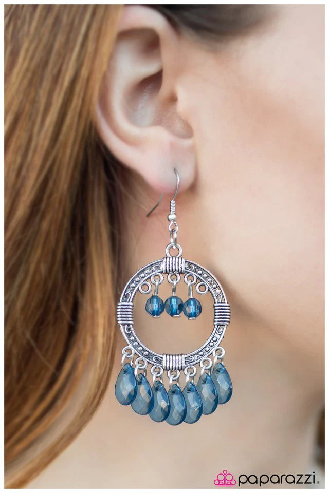 Pendiente Paparazzi ~ Cha-Cha-Cha - Azul