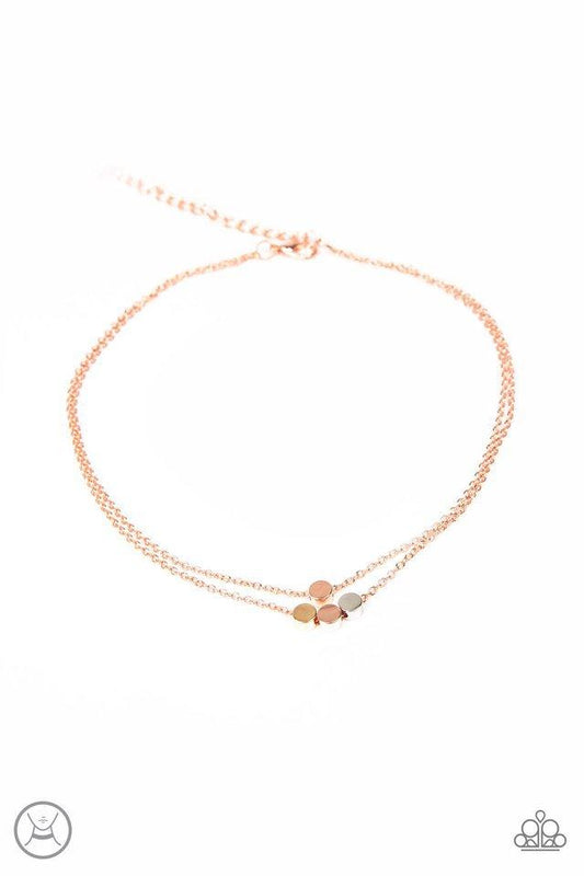 Paparazzi Necklace ~ Mini Minimalist - Copper