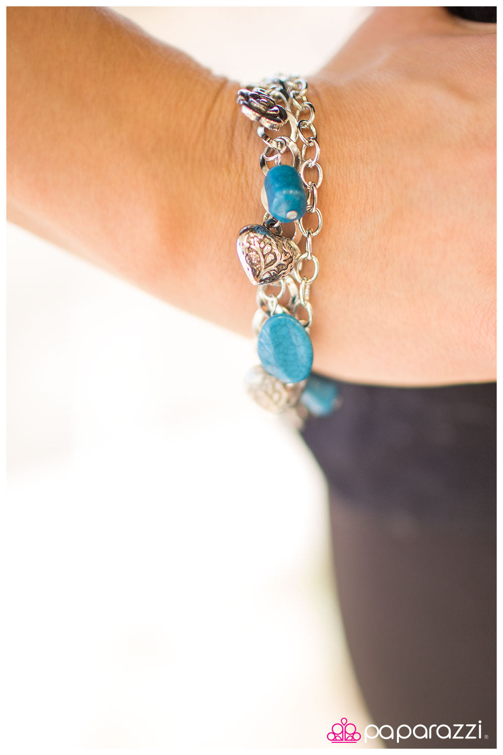 Pulsera Paparazzi ~ Agitar, sonar y rodar - Azul